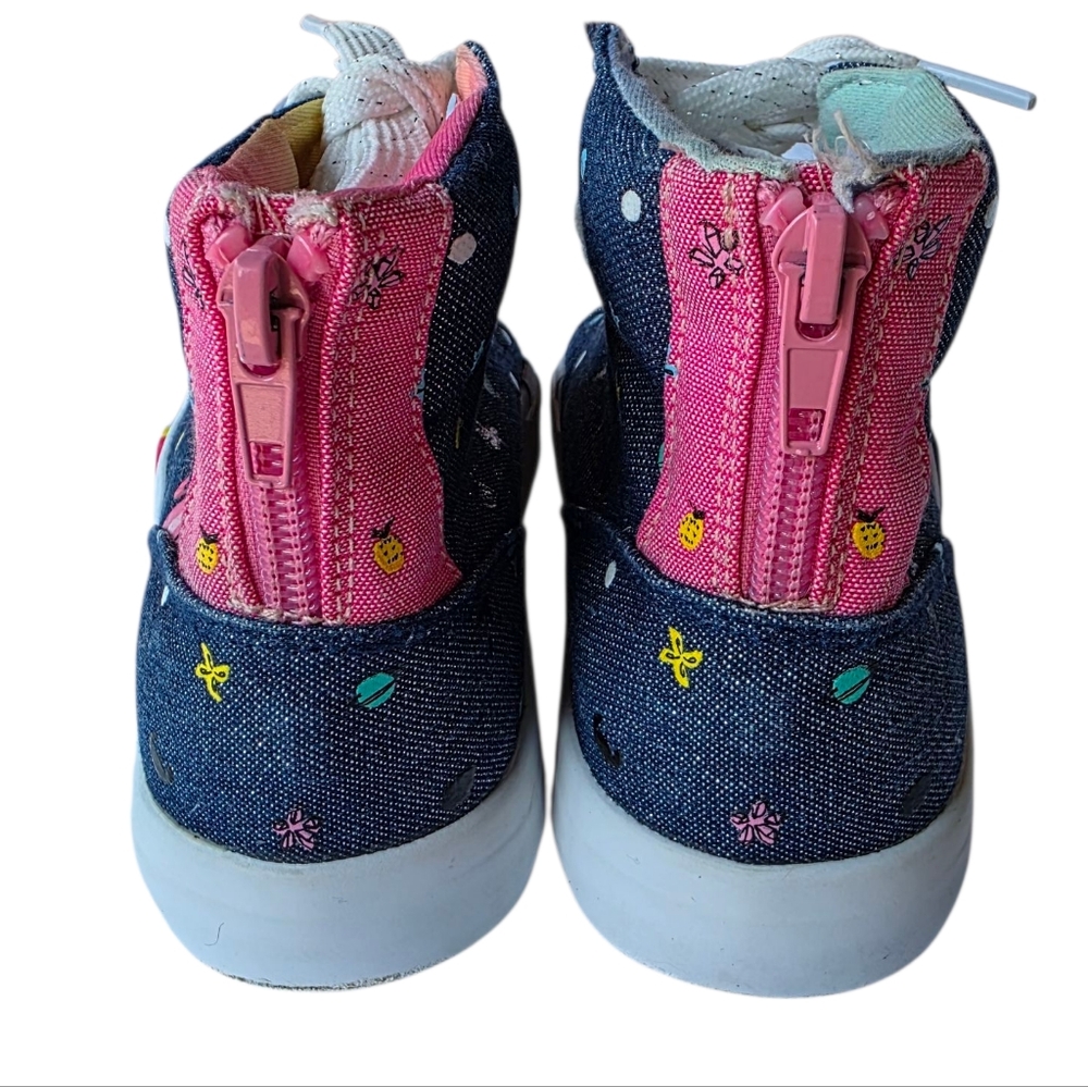 STITCH Disney Kids Sneakers with Blue and Pink Accents - Picture 5 of 6